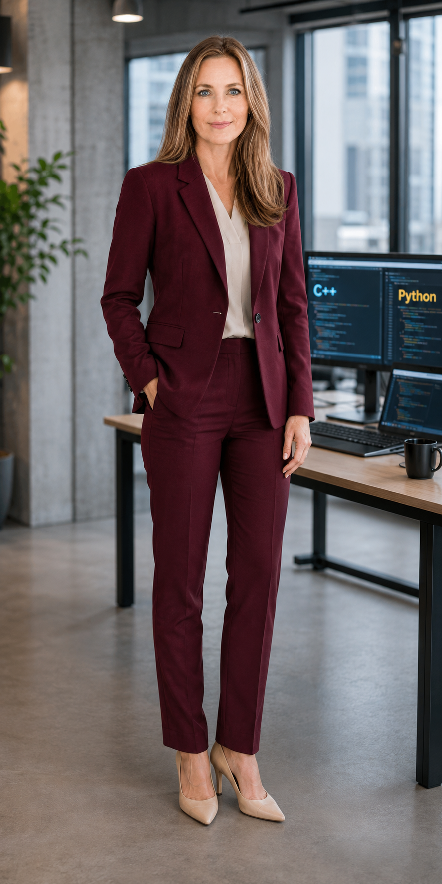 Full portrait of Dr. Nadia Petrov